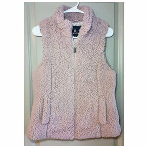 Blush Pink Super Soft Sherpa Vest